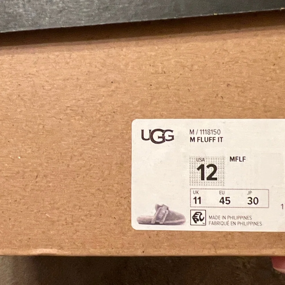 New Mens size 12 UGG SLIDES.